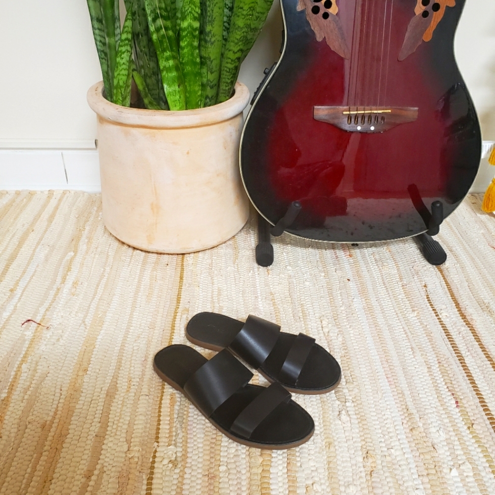 Madewell Boardwalk wide strap sandal